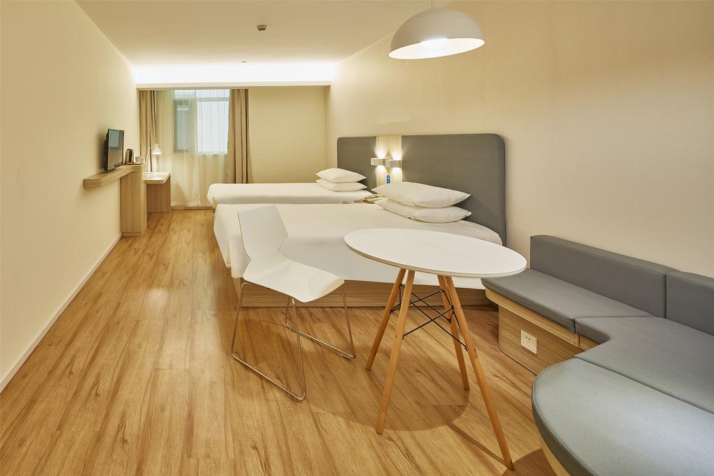 Hanting Hotel Fuzhou Wuyi Square Bagian luar foto